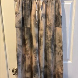 Chris & Carol Earthy Tie-Dye Pants